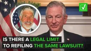Thumbnail: VERIFY: Is there a limit to how many times you can refile the same lawsuit after it's dismissed?