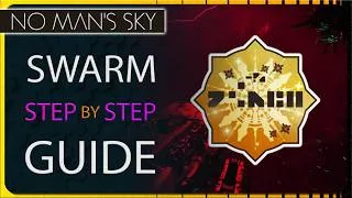 Thumbnail: Swarm Expedition in 1 Hour (Mostly) - Full Guide with What to Take for No Man's Sky Swarm Update NMS