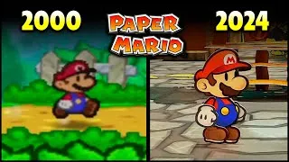 Thumbnail: Evolution of Paper Mario Games (2000 - 2024) [8 Games]