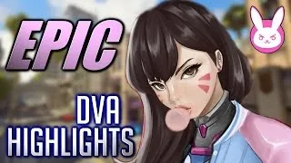 Thumbnail: Overwatch | EPIC! Dva Highlights [Must Watch] & Capture The Flag Gameplay [720p/60fps]