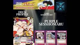 Thumbnail: Union Arena TCG - Deck Profile - Purple Sesshomaru - Lord Sesshomaru!