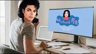 Thumbnail: Michael Jackson reacts to michael pig meme😭🙏 | xaqzzz