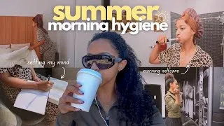 Thumbnail: 7am summer morning routine ☼ | morning hygiene, healthy habits, & mind & spirit reset |