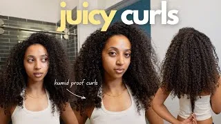 Thumbnail: SUMMER curly hair routine | scalp hygiene, humid proof routine, & hair growth tips |
