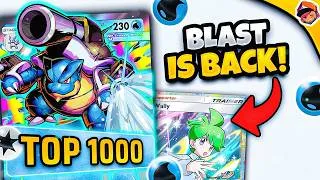 Thumbnail: I Took Mega Blastoise to Top 1000 in Masters. Here's the Deck.