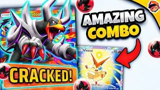 Thumbnail: New Promo Mega Houndoom EX Is Mid. This Deck Makes It GREAT!