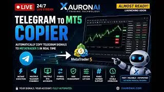 Thumbnail: 🤖 LIVE Telegram to MT5 Copier | Copy Telegram Signals to MetaTrader 5 Automatically #TelegramToMT5