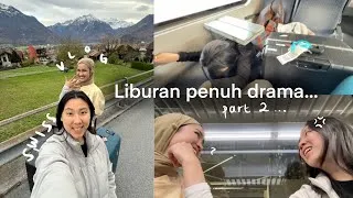 Thumbnail: Sampai tujuan ternyata?🇨🇭 (feat. Gwen COC) | Swiss Vlog part 2