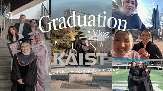 Thumbnail: RESMI LULUS dari KAIST🇰🇷🥹 (Graduation Vlog)