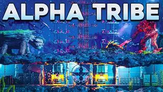 Thumbnail: My Untouchable Underwater Ragnarok Cave VS The ALPHA TRIBE in ARK PvP...