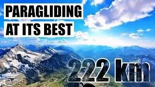 Thumbnail: Epic XC flight on a perfect day | 222 km FAI from Speikboden