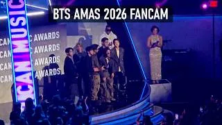 Thumbnail: BTS @ AMAs 2026 [Fancam American Music Awards] Winning ARTIST OF THE YEAR + More