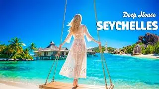 Thumbnail: Seychelles 4K Drone Footage 🌴 Granite Boulders & Silver Sand Beaches | Deep House Chill