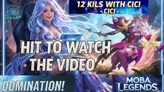 Thumbnail: MOBA LEGENDS 5V5 GAMEPLAY ❤️🔥😍// PLAYING WITH CC(FIGHTER) 🗡️ //🔥 MVP  🔥// XenialPlayS ❤️ 