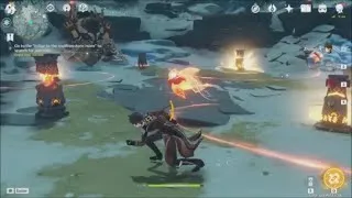 Thumbnail: A Land Entombed Quest (Dragonspine) - Genshin Impact