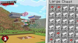 Thumbnail: I Built the EASIEST Iron Farm in Minecraft Hardcore!