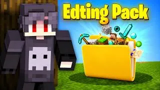 Thumbnail: Best Editing Pack for Every Minecraft Content Creator (Don't miss)