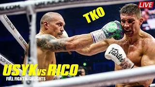 Thumbnail: Oleksandr Usyk vs Rico Verhoeven | Witness dominance of boxing, And the fall of the kickboxing king!