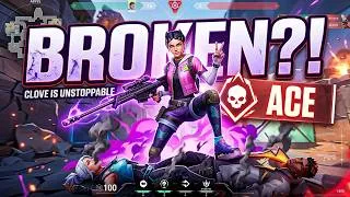 Thumbnail: Clove Is BROKEN?! 🔥 Insane Clutches & Plays | VALORANT Gameplay