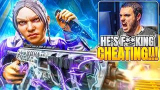 Thumbnail: KILLING STREAMERS WITH AIMBOT IN APEX LEGENDS! #1