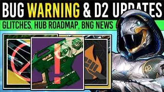 Thumbnail: Destiny 2: WEAPON WARNING & BUNGIE UPDATES! Community Events, Bug Investigations, Huge Deals & More!