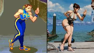 Thumbnail: Evolution of Chun Li's Gomen ne (1995-2025)