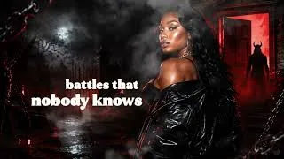 Thumbnail: Megan thee stallion When the Devil Comes Knocking 🔥 | Emotional Rap Anthem | Strength Over Darkness