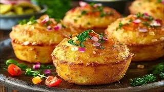 Thumbnail: Only 2 Potatoes, This Air Fryer Recipe Amazed Everyone!  Potato Cheesy and Ground Beef!