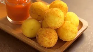 Thumbnail: Only 1 Potato, 3 Ingredient! Potato Cheese Balls Recipe In 5 Minutes! Potato Cheese Balls Recipe