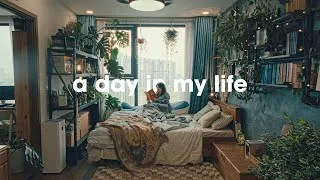 Thumbnail: a day in my life | starting my 2025 with a new project | Home library