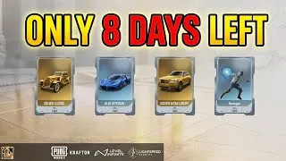 Thumbnail: CARD COLLECTION ENDING: ONLY 8 DAYS LEFT PUBG & BGMI