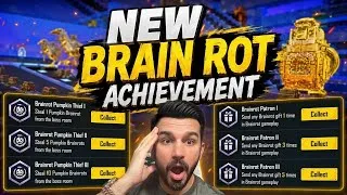 Thumbnail: NEW BRAINROT ACHIEVEMENT PUBG MOBILE | BRAINROT PUMPKIN & BRAINROT PATRON ACHIEVEMENT