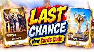 Thumbnail: CHAMPION YG & PARIS FRANCE CARD PUBG MOBILE | NEW CARD CODE IS HERE PUBG