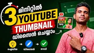 Thumbnail: Design a YouTube Thumbnail using ChatGPT | AI Malayalam Tutorial