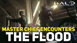 Thumbnail: Halo Campaign Evolved Flood Cutscene - Master Chief First Encounter