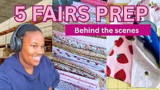 Thumbnail: Preparing for 5 State Fairs Is WAY Harder Than I Expected, WEEK IN THE LIFE small business owner