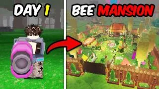 Thumbnail: I built a BEE MANSION and lived in it in 99 Nights in the Forest (Roblox Full Gameplay)