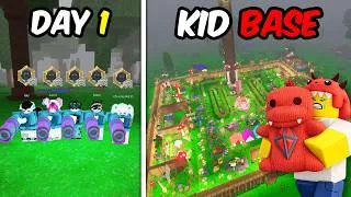 Thumbnail: Saving Dino Kid in 99 Nights in the Forest with SUBSCRIBERS  (Roblox)