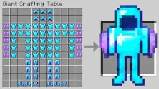 Thumbnail: Minecraft, But Crafts Are HUGE...
