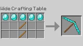 Thumbnail: Minecraft, But Crafts Get Wider...
