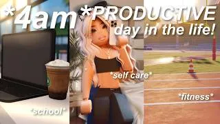 Thumbnail: DAY IN THE LIFE of a HIGH SCHOOL STUDENT || A Cinematic Roblox Berry Avenue Vlog