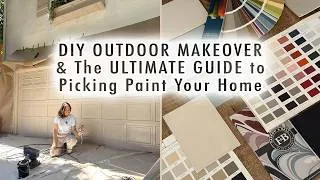 Thumbnail: DIY Outdoor Makeover & The ULTIMATE GUIDE To Picking Paint for your home | XO MaCenna