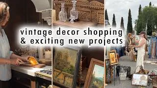 Thumbnail: vintage decor shopping & exciting new projects | MaCenna Lee