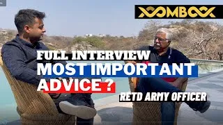 Thumbnail: Full Interview Ex Army Officer Advice to Young Students for Career & Life with Akash Tyagi IISc