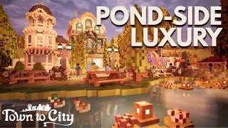 Thumbnail: Expanding Our Luxury District with a Cozy Pond & Park | Relaxing Town to City Gameplay