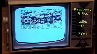 Thumbnail: Raspberry pi pico talks back to the ZX81 - 3.3V to 5V interface part 2