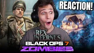 Thumbnail: Black Ops 7 Zombies "Rex Infernus" Intro Cutscene REACTION!! (DLC 5)