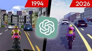Thumbnail: Can I remake Road Rash using ChatGPT?