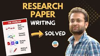 Thumbnail: How to Write a Research Paper Faster with AI (Complete Workflow)