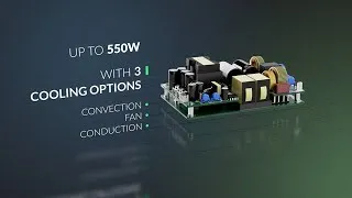 Thumbnail: CCP550 Series: 550W AC-DC open-frame power supplies with multiple cooling options